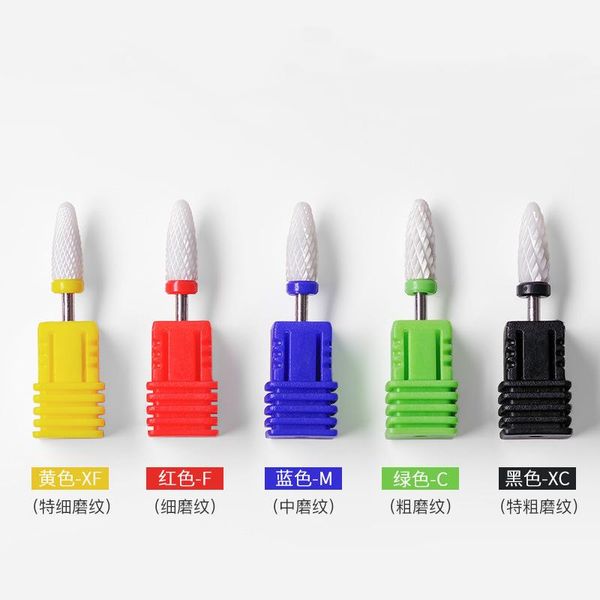 nail art equipment 16 types ceramic milling cutter tools manicure professional drill machine remove gel filing tool, Silver
nail art equipment 16 types ceramic milling cutter tools manicure professional drill machine remove gel filing tool, Silver