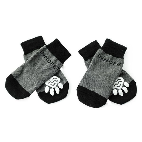 dog apparel non-slip socks knitted pet puppy shoes print protection supplies lx9c