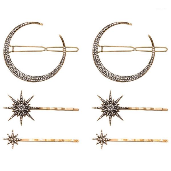 6pcs/2sets retro rhinestone bobby pin diamante moon star snowflake hair bang clips vintage hairpin accessories1
6pcs/2sets retro rhinestone bobby pin diamante moon star snowflake hair bang clips vintage hairpin accessories1