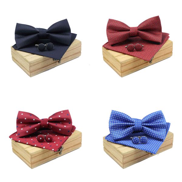 men bowtie cravat cufflinks 3pcs set fashion butterfly party wedding bow ties solid color dots bowknot handkerchief without box, Blue;purple
men bowtie cravat cufflinks 3pcs set fashion butterfly party wedding bow ties solid color dots bowknot handkerchief without box, Blue;purple