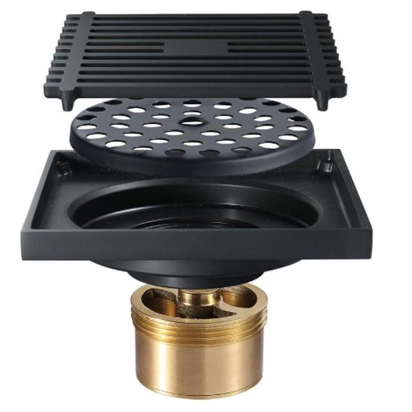 other bath & toilet supplies black brass shower drain bathroom floor tile insert square anti-odor waste grates balcony drains
other bath & toilet supplies black brass shower drain bathroom floor tile insert square anti-odor waste grates balcony drains