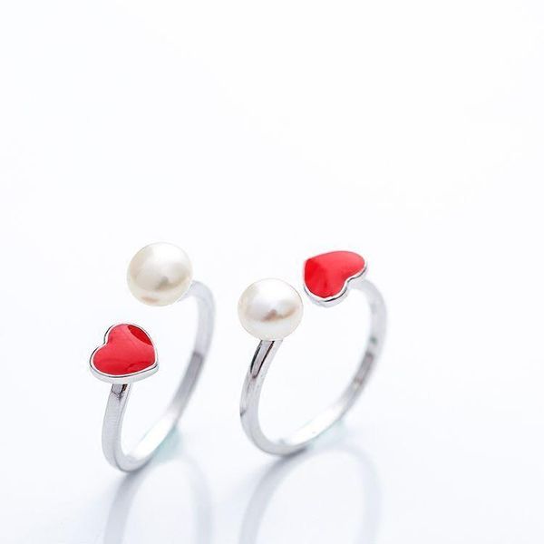 cluster rings 925 sterling silver red heart for women jewelry fashion open adjustable finger ring lady prevent allergy, Golden;silver
cluster rings 925 sterling silver red heart for women jewelry fashion open adjustable finger ring lady prevent allergy, Golden;silver