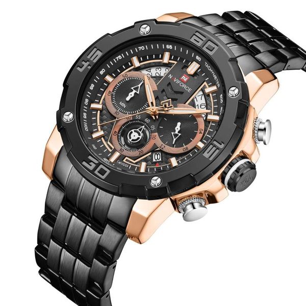 wristwatches watch creative student men's business casual quartz waterproof three-eye six-pin steel band fashion watc, Slivery;brown
wristwatches watch creative student men's business casual quartz waterproof three-eye six-pin steel band fashion watc, Slivery;brown