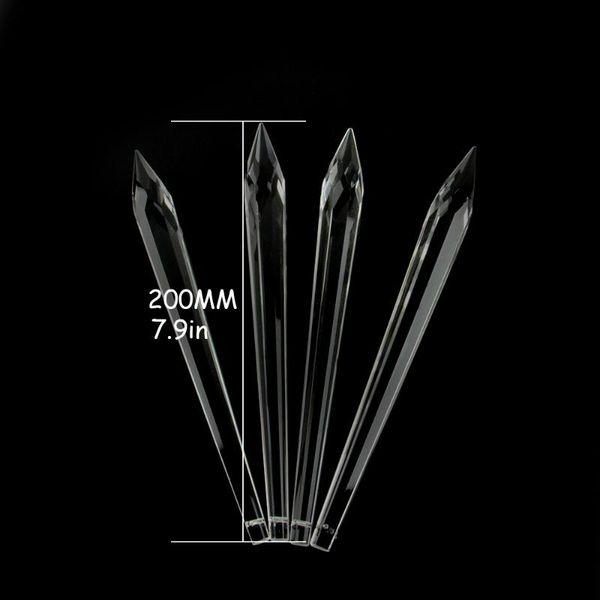 chandelier crystal 100units 200mm clear icicle prism pendants glass lamp parts for strand chians diy wedding decor
chandelier crystal 100units 200mm clear icicle prism pendants glass lamp parts for strand chians diy wedding decor