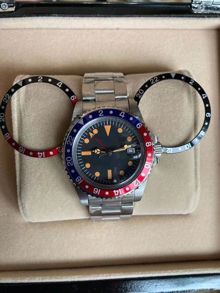2021 wristwatch vintage watches automatic mechanical movement stainless steel fashion men's watch man wristwatches r84, Slivery;brown
2021 wristwatch vintage watches automatic mechanical movement stainless steel fashion men's watch man wristwatches r84, Slivery;brown