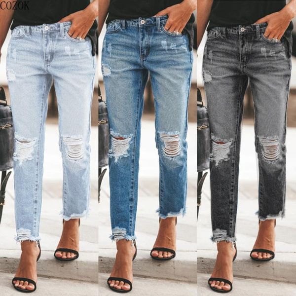 women's jeans temperament fashion street pants casaul denim skinny ankle long zipper spring pocket fall ripped, Blue
women's jeans temperament fashion street pants casaul denim skinny ankle long zipper spring pocket fall ripped, Blue