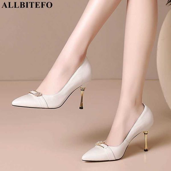 allbitefo pointed toe real genuine leather women heels shoes thin heel stiletto fashion night club high heel shoes high heels 210611, Black
allbitefo pointed toe real genuine leather women heels shoes thin heel stiletto fashion night club high heel shoes high heels 210611, Black