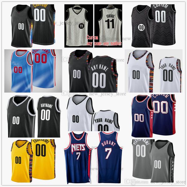 custom printed 75th 2022 new city basketball jerseys 24 cameron thomas day'ron sharpe 13 james durant harden 8 patty irving mills 2 bla, Black;red
custom printed 75th 2022 new city basketball jerseys 24 cameron thomas day'ron sharpe 13 james durant harden 8 patty irving mills 2 bla, Black;red