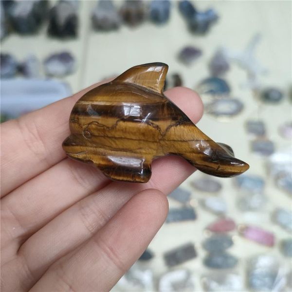 decorative objects & figurines natural crystal dolphin tigers eye animals healing stone home decor fish tank crafts figurine ornaments
decorative objects & figurines natural crystal dolphin tigers eye animals healing stone home decor fish tank crafts figurine ornaments
