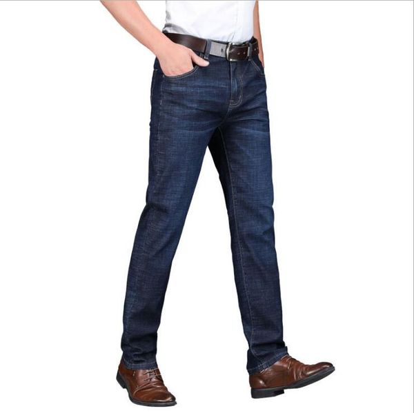 a++ spring and summer thin straight men's jeans ljn095a casual pants stretch loose large size men jean nice gift give you, Blue
a++ spring and summer thin straight men's jeans ljn095a casual pants stretch loose large size men jean nice gift give you, Blue