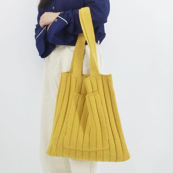 evening bags yoreai lady knitting autumn and winter solid color tote bag women casual open shopper handle female daily handbag
evening bags yoreai lady knitting autumn and winter solid color tote bag women casual open shopper handle female daily handbag