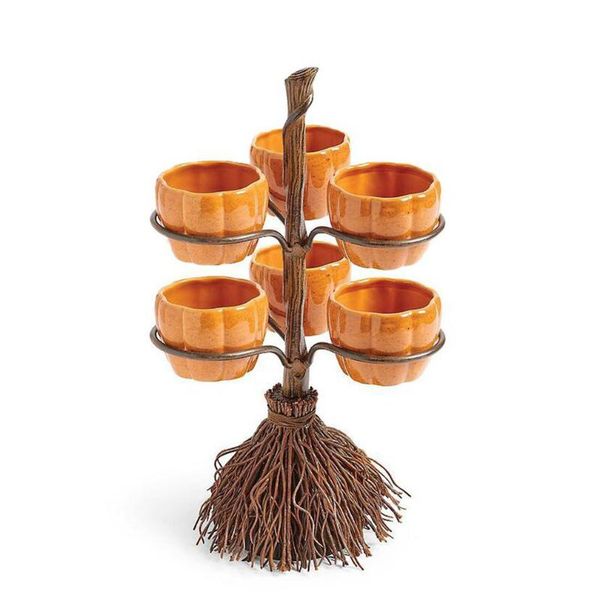 dishes & plates creative trends halloween broom pumpkin snack bowl holder decorations
dishes & plates creative trends halloween broom pumpkin snack bowl holder decorations