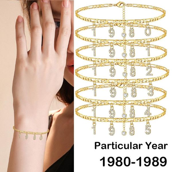charm bracelets geboortejaar vrouwen enkelbanden gevuld met gepersonaliseerde strand voeten modieuze, eenvoudige atmosferische perso, Golden;silver
charm bracelets geboortejaar vrouwen enkelbanden gevuld met gepersonaliseerde strand voeten modieuze, eenvoudige atmosferische perso, Golden;silver
