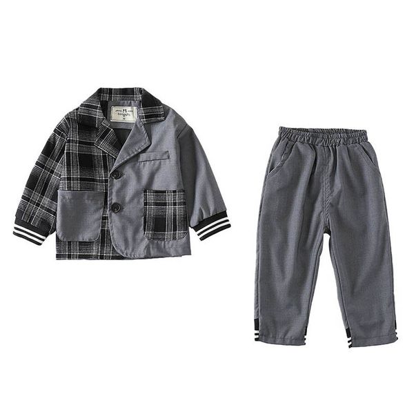 kids clothing sets boys suits children clothe spring autumn casual cotton coat jacket pants trousers fashion outfits 2pcs b8280, White
kids clothing sets boys suits children clothe spring autumn casual cotton coat jacket pants trousers fashion outfits 2pcs b8280, White