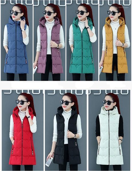 women's vests woman warm and casual mid-length vest jacket detachable hat waistcoat down cotton m-4xl overcoat autumn winter, Black;white
women's vests woman warm and casual mid-length vest jacket detachable hat waistcoat down cotton m-4xl overcoat autumn winter, Black;white