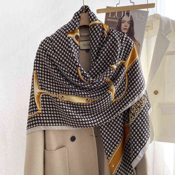 scarves spring and autumn thin printed sier dot chain twill cotton 140cm decorative oversized square scarf shawl silk scarf women, Blue;gray
scarves spring and autumn thin printed sier dot chain twill cotton 140cm decorative oversized square scarf shawl silk scarf women, Blue;gray