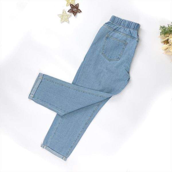 slim skinny high waist women jean denim pencil pants trousers plus size icclek girl, Blue
slim skinny high waist women jean denim pencil pants trousers plus size icclek girl, Blue