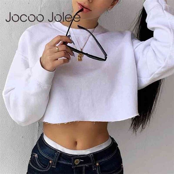 women cropped fashion autumn long sleeve o neck short sweatshirt harajuku loose hoodies streetwear 210416, White;black
women cropped fashion autumn long sleeve o neck short sweatshirt harajuku loose hoodies streetwear 210416, White;black