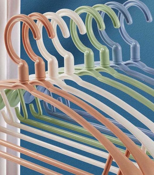 hangers & racks color multifunctional plastic with wide shoulders can be rotated for dry and wet clothes
hangers & racks color multifunctional plastic with wide shoulders can be rotated for dry and wet clothes