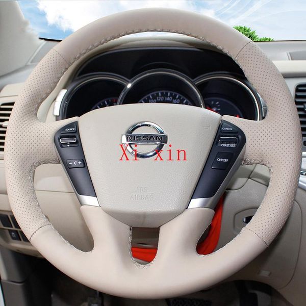 steering wheel covers for x-trail murano tiida teana bluebird sylphy qashqai diy custom leather hand-sewn car cover
steering wheel covers for x-trail murano tiida teana bluebird sylphy qashqai diy custom leather hand-sewn car cover