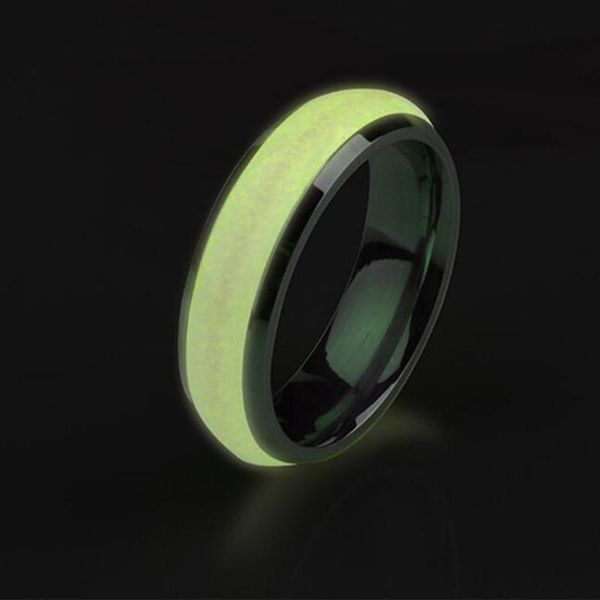 party decoration luminous ring stainless steel jewelry curved surface 6mm titanium hand fluorescent glow in dark
party decoration luminous ring stainless steel jewelry curved surface 6mm titanium hand fluorescent glow in dark