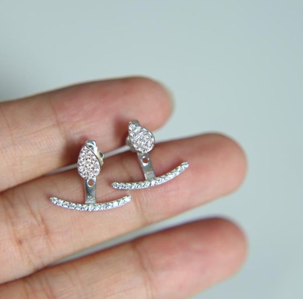 stud geometric tiny cz waterdrop studs bar back 925 sterling silver front double sided earring, Golden;silver
stud geometric tiny cz waterdrop studs bar back 925 sterling silver front double sided earring, Golden;silver
