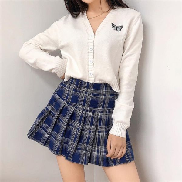 high waist pleated tennis womens skirts check mini plaid super with underpants, Black
high waist pleated tennis womens skirts check mini plaid super with underpants, Black