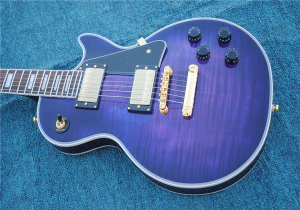 purple guitar electric flame maple wood, golden hardware, quality, real p exhibition
purple guitar electric flame maple wood, golden hardware, quality, real p exhibition