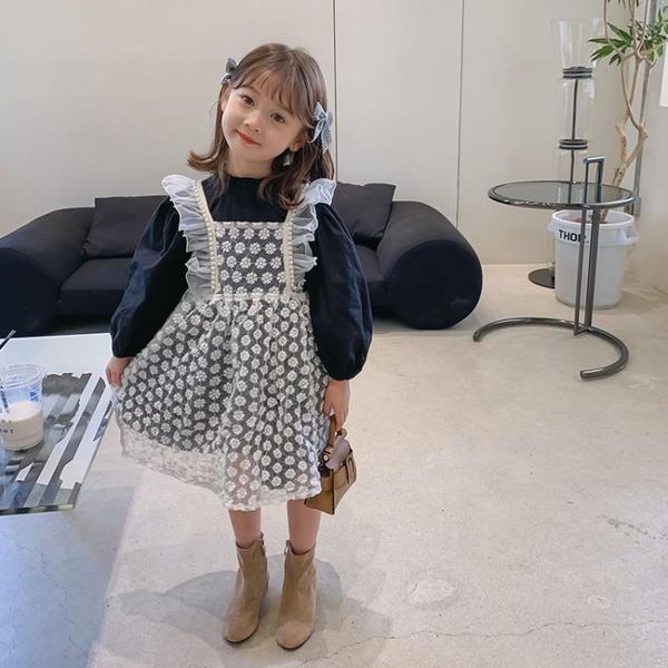 clothing sets girls' suit autumn 2021 korean style baby dress little children's two-piece skirt western, White
clothing sets girls' suit autumn 2021 korean style baby dress little children's two-piece skirt western, White
