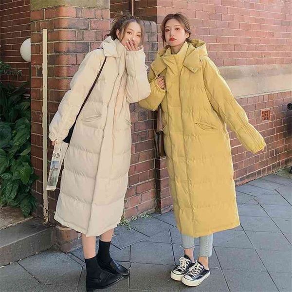 fashion winter woman jacket parkas casual loose down cotton coat female mujer chaqueta padded warm hooded long outwears 210517, Black
fashion winter woman jacket parkas casual loose down cotton coat female mujer chaqueta padded warm hooded long outwears 210517, Black