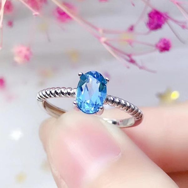 cluster rings leechee blue z ring for women anniversary gift 5*7mm simply style gemstone fine jewelry real 925 solid sterling silver, Golden;silver
cluster rings leechee blue z ring for women anniversary gift 5*7mm simply style gemstone fine jewelry real 925 solid sterling silver, Golden;silver