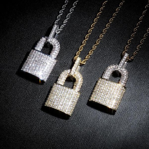 pendant necklaces hip hop lock pendants necklace for men micro paved cubic zirconia bling iced out rapper rock jewelry 2021, Silver
pendant necklaces hip hop lock pendants necklace for men micro paved cubic zirconia bling iced out rapper rock jewelry 2021, Silver