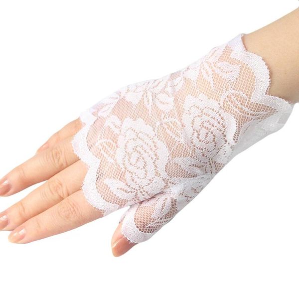 five fingers gloves 2021 fashion women short fingerless lace vintage embroidery girls ladies heated mesh mittens handschoenen, Blue;gray
five fingers gloves 2021 fashion women short fingerless lace vintage embroidery girls ladies heated mesh mittens handschoenen, Blue;gray