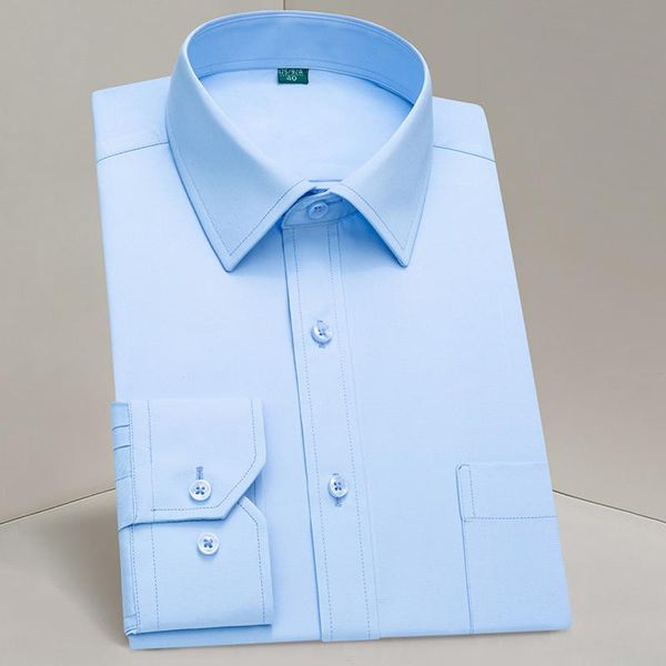 men's dress shirts classic long sleeve slim fit patch pocket formal business shirt blue white red casual social plain, White;black
men's dress shirts classic long sleeve slim fit patch pocket formal business shirt blue white red casual social plain, White;black