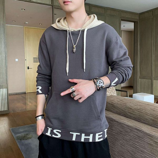 men's hoodies & sweatshirts sweater bodyguard fashion brand and autumn korean student casual loose hooded solid color versatile long sl, Black
men's hoodies & sweatshirts sweater bodyguard fashion brand and autumn korean student casual loose hooded solid color versatile long sl, Black