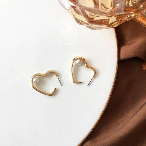 hoop & huggie doreen box trendy classic acrylic earrings gold color white heart for women girl wedding temperament jewelry gifts1 pair, Golden;silver
hoop & huggie doreen box trendy classic acrylic earrings gold color white heart for women girl wedding temperament jewelry gifts1 pair, Golden;silver