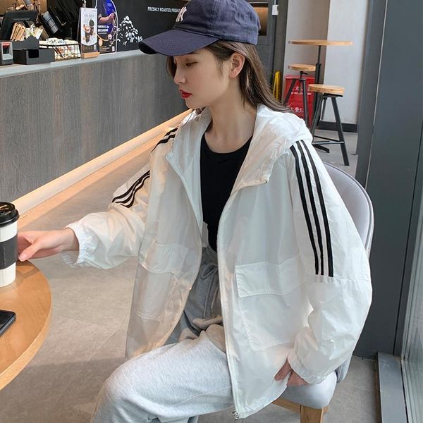 running jackets summer women sun protection clothing breathable uv female jacket thin cardigan leisure sports zipper hooded fitness, Black;red
running jackets summer women sun protection clothing breathable uv female jacket thin cardigan leisure sports zipper hooded fitness, Black;red