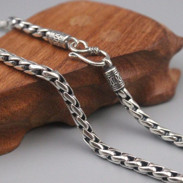 chains real silver 925 necklace for men single wheat chain 5mm domineering jewelry boyfriend gift 22inchl
chains real silver 925 necklace for men single wheat chain 5mm domineering jewelry boyfriend gift 22inchl