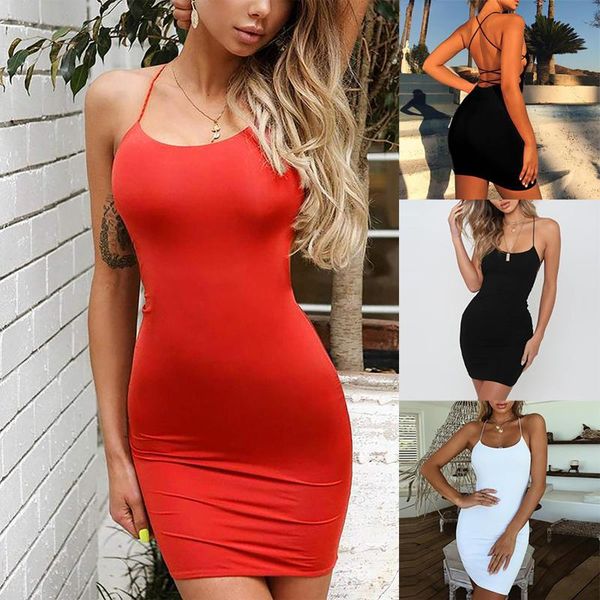 casual dresses 2021 halter strap dress female high waist tight fashion ladies spaghetti party plus size bandage, Black;gray
casual dresses 2021 halter strap dress female high waist tight fashion ladies spaghetti party plus size bandage, Black;gray