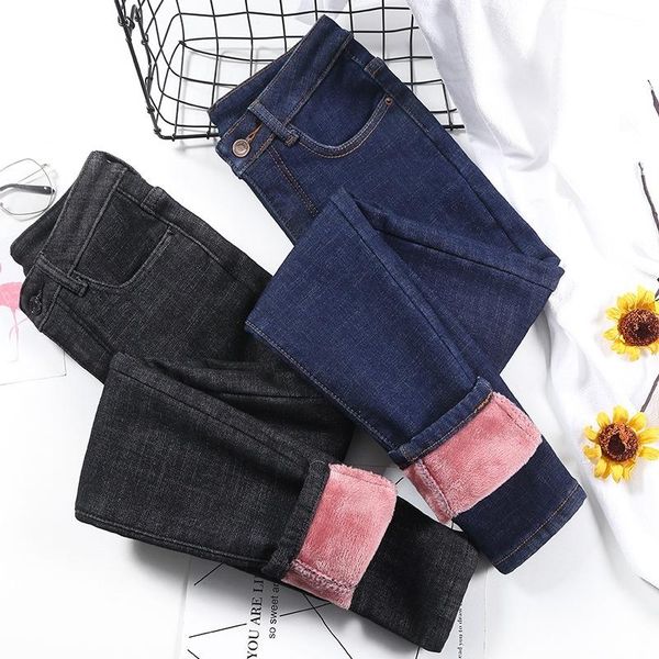 women's pants & capris women denim trousers thick thermal warm lined jeans stretch leggings autumn winter pencil slim fit high waist 92, Black;white
women's pants & capris women denim trousers thick thermal warm lined jeans stretch leggings autumn winter pencil slim fit high waist 92, Black;white