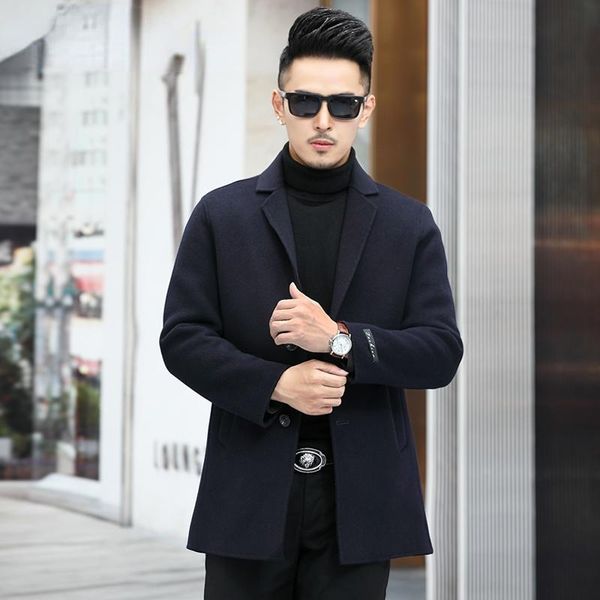 men's wool & blends 100% jacket autumn and winter double-faced woolen coat male casual black jakcets korean sobretudo masculino 1031
men's wool & blends 100% jacket autumn and winter double-faced woolen coat male casual black jakcets korean sobretudo masculino 1031