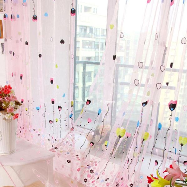 cute love balloon tulle voile balcony children's girl living room bedroom window drape sheer curtain & drapes
cute love balloon tulle voile balcony children's girl living room bedroom window drape sheer curtain & drapes