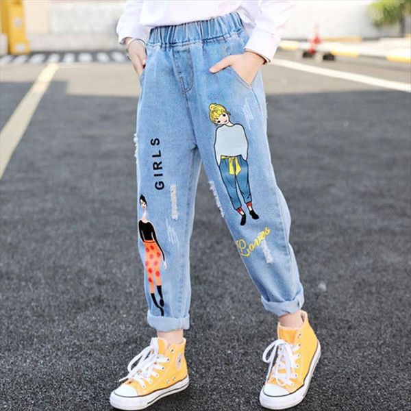 jeans for girls spring autumn baby girl with holes cotton fashion childrens trousers cartoon print denim 3 10 year, Blue
jeans for girls spring autumn baby girl with holes cotton fashion childrens trousers cartoon print denim 3 10 year, Blue