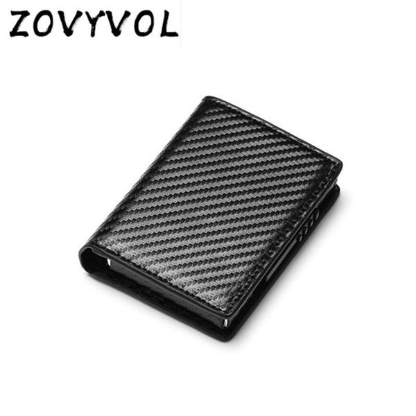 card holders zovyvol automatic crazy horse pu leather holder men's alloy metal business id cardholder smart case wallet, Brown;gray
card holders zovyvol automatic crazy horse pu leather holder men's alloy metal business id cardholder smart case wallet, Brown;gray