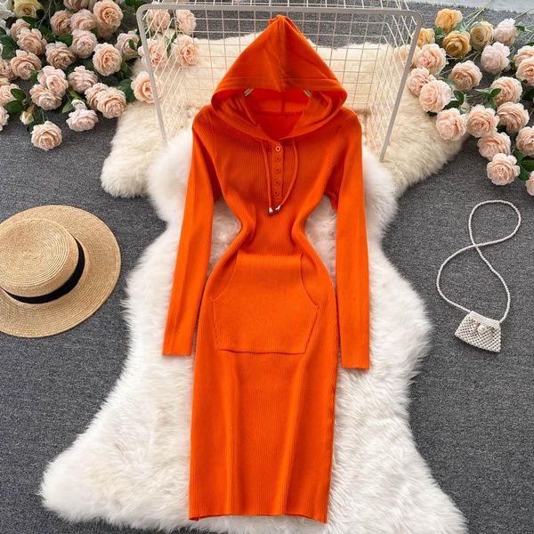 casual dresses a121 women fashion spring autumn retro hooded clothes slimming thin long sleeve knitted sweater dress vestidos, Black;gray
casual dresses a121 women fashion spring autumn retro hooded clothes slimming thin long sleeve knitted sweater dress vestidos, Black;gray