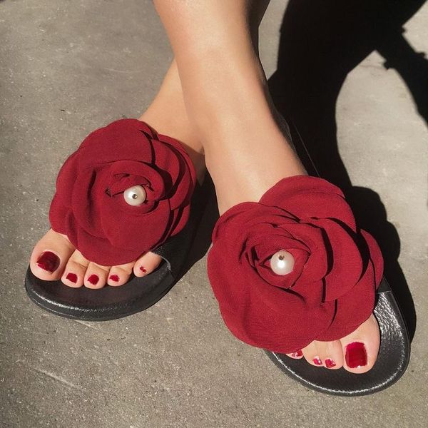 women flat slippers summer flowers platform sandals beach open toe ladies shoes female outdoor slides flip flops, Black
women flat slippers summer flowers platform sandals beach open toe ladies shoes female outdoor slides flip flops, Black