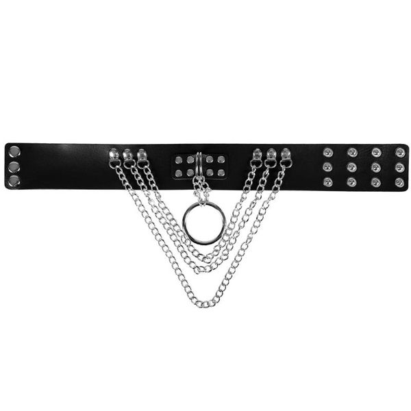 chains harajuku gothic jewelry necklace for women erotic metal chain o-ring collar punk girls party club chokers, Silver
chains harajuku gothic jewelry necklace for women erotic metal chain o-ring collar punk girls party club chokers, Silver