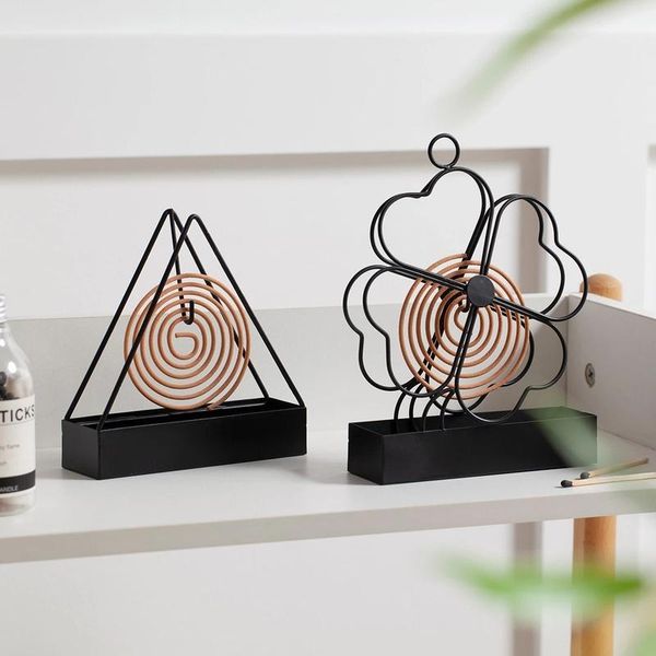 other home decor creative household mosquito coil tray holder wrought iron triangle four-leaf clover threeleaf frame incense burner
other home decor creative household mosquito coil tray holder wrought iron triangle four-leaf clover threeleaf frame incense burner