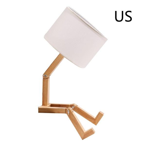 table lamps creative robot shaped lights living room flexible wooden led nordic modern working learning interior
table lamps creative robot shaped lights living room flexible wooden led nordic modern working learning interior