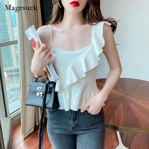 women's blouses & shirts 2021 korea summer women ruffles cotton solid lady v-neck sleeveless blouse party casual shirt for blusas 1, White
women's blouses & shirts 2021 korea summer women ruffles cotton solid lady v-neck sleeveless blouse party casual shirt for blusas 1, White